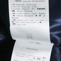 Pre Owned M Missoni Navy Patterned Knit Dress L