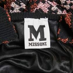 M Missoni Metallic Lurex Knit Sleeveless Dress M