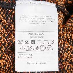 M Missoni Metallic Lurex Knit Sleeveless Dress M