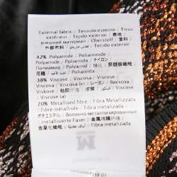 M Missoni Metallic Lurex Knit Sleeveless Dress M