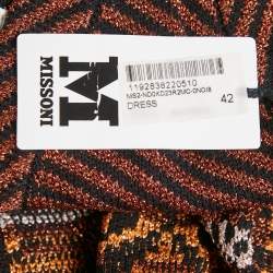 M Missoni Metallic Lurex Knit Sleeveless Dress M