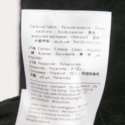 Pre Owned M Missoni Black Textured Knit Sheer Long Sleeve Top S