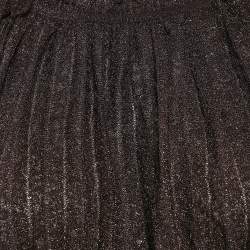 M Missoni Metallic Patterned Lurex Knit Sleeveless Top M
