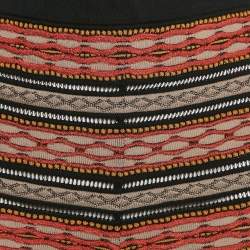 M Missoni Multicolor Stripe Patterned Knit Leggings S