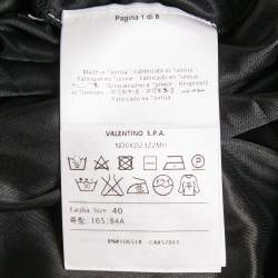 مملوكة مسبقًا M Missoni Multicolor Patterned Lurex Knit Tie-Up Neck Sleeveless Dress S