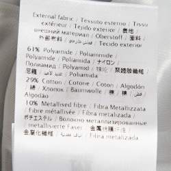 Pre Owned فسـتان أ م ميسوني تريكو لوريكس بألوان فاتحة زرقاء نمطية بلا أكمام مع كشكش مقاس كبير (لارج)