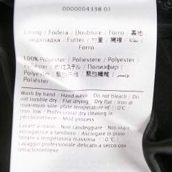 Pre Owned فستان إم ميزوني ماكسي بياقة هالتر تريكو لوريكس مزخرف بلون وردي/متعدد الألوان كبير