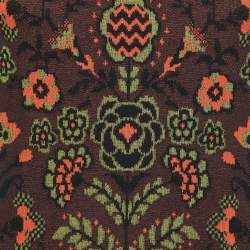 Pre Owned M Missoni Burgundy/Multicolor Patterned Cotton Knit Sleeveless Top M