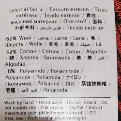 Pre Owned M Missoni Orange/Black Knit Sleeveless Top S