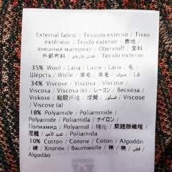 Pre Owned M Missoni Multicolor Patterned Knit Top M