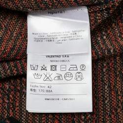 Pre Owned M Missoni Multicolor Patterned Knit Top M