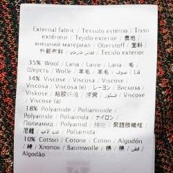 Pre Owned M Missoni Multicolor Patterned Knit Top L