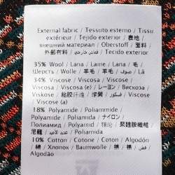 Pre Owned M Missoni Multicolor Patterned Knit Top M