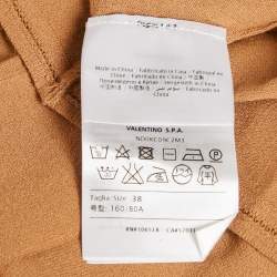 Pre Owned M Missoni Beige Stretch Knit Crewneck Sweatshirt S