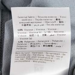 مملوكة مسبقًا M Missoni Grey Stretch Knit Crewneck Sweatshirt M