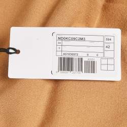 Pre Owned M Missoni Beige Stretch Knit Crewneck Sweatshirt M