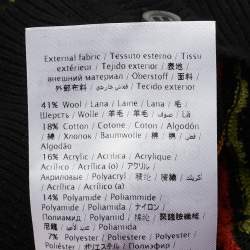 مملوكة مسبقًا M Missoni Black Pointelle Knit Button Front Cardigan S