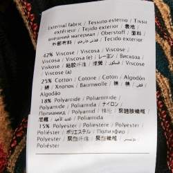 Pre Owned M Missoni Multicolor Patterned Knit Full Sleeve Top L