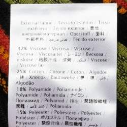 Pre Owned M Missoni Green Patterned Knit Full Sleeve Top M