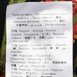 Pre Owned M Missoni Green Patterned Knit Full Sleeve Top M