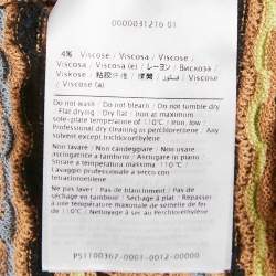 Pre Owned توب إم ميزوني تريكو مثقب زهري برتقالي مقاس صغير