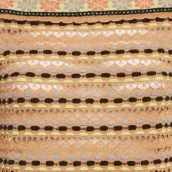 Pre Owned توب إم ميزوني تريكو مثقب زهري برتقالي مقاس صغير