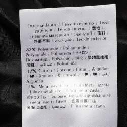 Pre Owned M Missoni Orange/Plum Stripe Pattern Lurex Knit Maxi Dress M