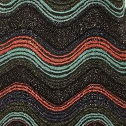 مملوكة مسبقًا فستان أم ميزوني ميني تريكو لوركس مطبوع متعدد الألوان مقاس صغير