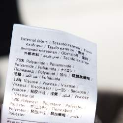 Pre Owned توب إم ميسوني  لوريكس تريكو ميتاليك بطيات ورقبة مكشكشة مقاس كبير - لارج