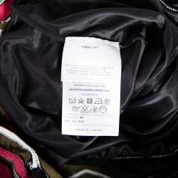 Pre Owned M Missoni Multicolored Knit Back Tie Detail Jumpsuit S