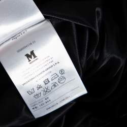 Pre Owned M Missoni Multicolored Knit Back Tie Detail Jumpsuit S