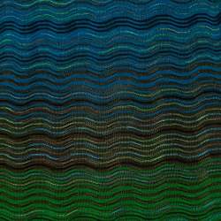 Pre Owned Missoni Multicolored Patterned Knit V-neck Flared Dress L