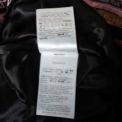 Pre Owned M Missoni Multicolor Patterned Lurex Knit Sleeveless Maxi Dress M