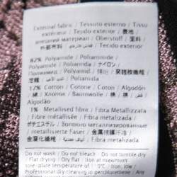 Pre Owned توب إم ميزوني تريكو لوريكس متعدد الألوان بلا أكمام مقاس كبير (لارج)