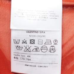 Pre Owned M Missoni Brown Lurex Knit Palazzo Pants M