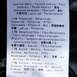 Pre Owned M Missoni Black Lurex Knit Shorts M