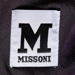M Missoni Multicolor printed Silk Sleeveless Shift Dress L