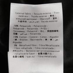 Pre Owned M Missoni Black/Pink Perforated Lurex Knit Maxi Dress L