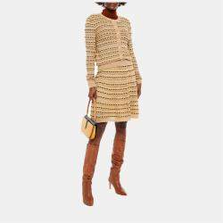 Pre Owned M Missoni Wool Mini Skirts 46