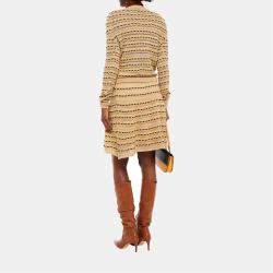 Pre Owned M Missoni Wool Mini Skirts 46