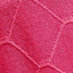 Pre Owned M Missoni Pink Knit Mini Skirt S (IT 40)