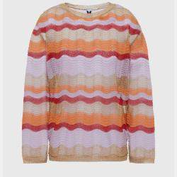 Pre Owned M Missoni Viscose Crew Neck Sweaters 42