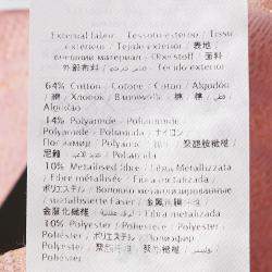 Pre Owned M Missoni Pink Floral Pattern Lurex Knit Cap Sleeve Top M