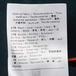 Pre Owned M Missoni Green Floral Pattern Knit Long Sleeve Top L