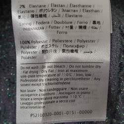 Pre Owned M Missoni Green Patterned Lurex Knit Short Dress S