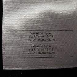 Pre Owned M Missoni Black Patterned Lace Knit Top M