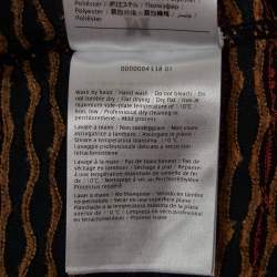 Pre Owned M Missoni Green Patterned Knit Top L
