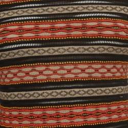 مملوكة مسبقًا M Missoni Multicolor Patterned Knit Top S