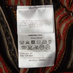 Pre Owned M Missoni Multicolor Patterned Knit Top M