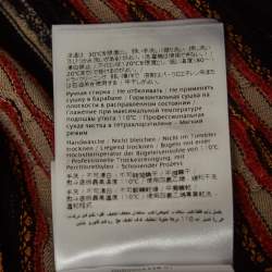 Pre Owned M Missoni Multicolor Patterned Knit Top S